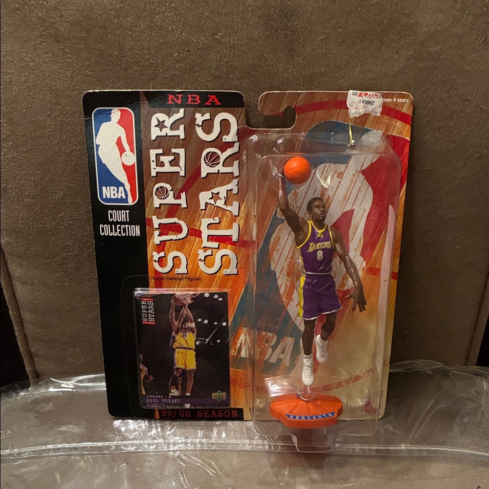 NBA Superstars Kobe Bryant Action Figure with Card